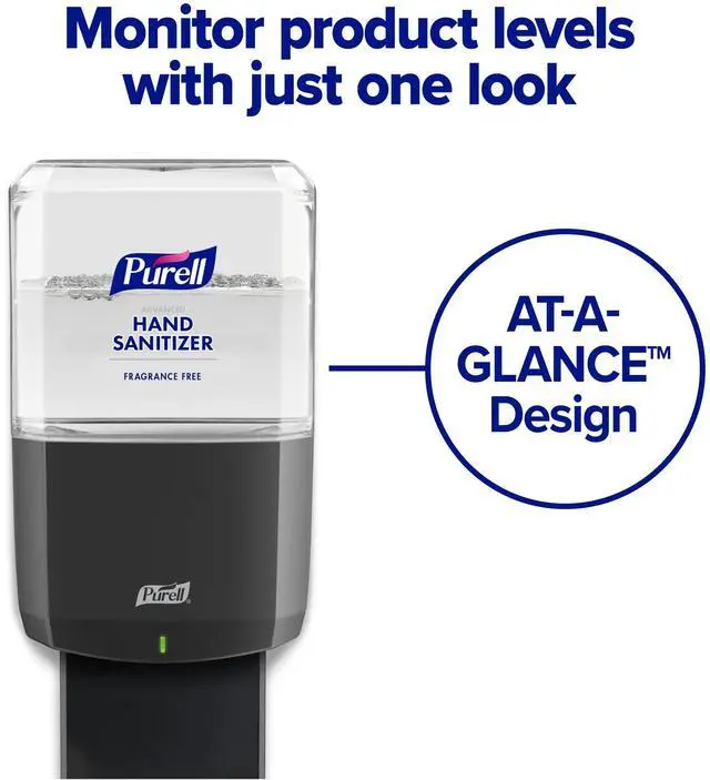 Alt view image 3 of 6 - PURELL ES6 Hand Sanitizer 29" Floor Stand with Dispenser 1200 mL