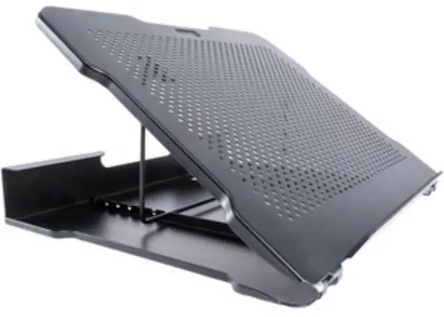 Alt view image 20 of 20 - Allsop 32147 Metal Art Adjustable Laptop Stand, Black