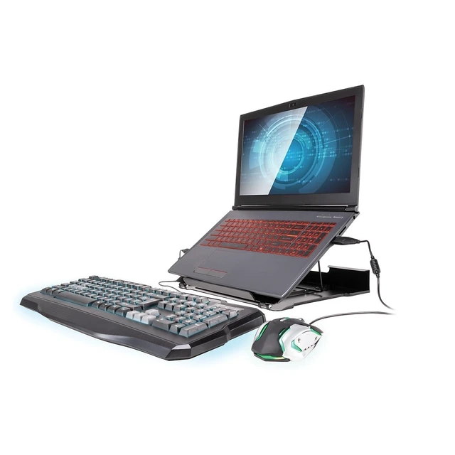 Alt view image 6 of 7 - Allsop Metal Art Adjustable Laptop Stand with 7 positions 32147
