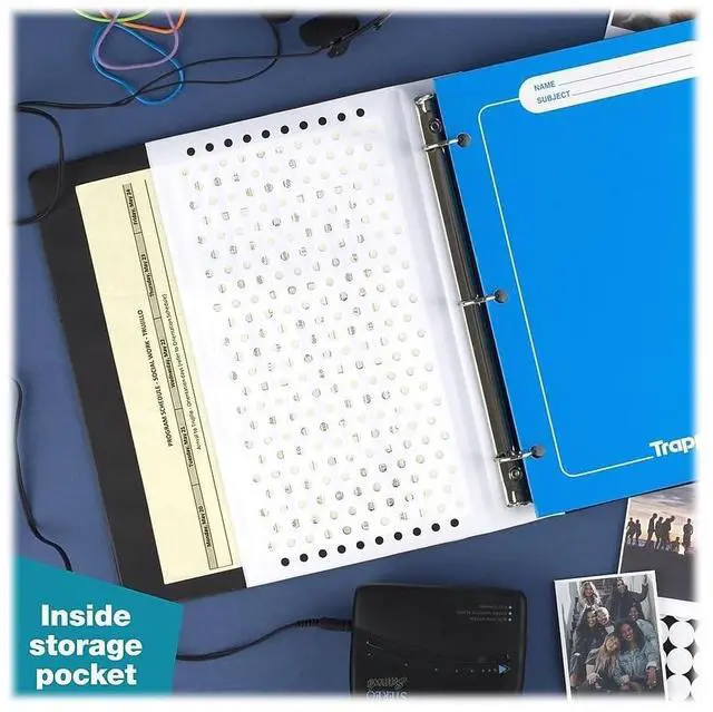 Alt view image 2 of 7 - Trapper Keeper Binder, Retro Design, 1 Inch Binder Shapes 260038CQ1-ECM
