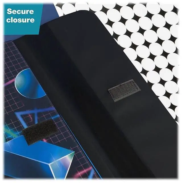 Alt view image 3 of 7 - Trapper Keeper Binder, Retro Design, 1 Inch Binder Shapes 260038CQ1-ECM