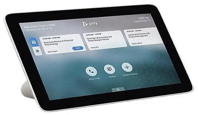 Alt view image 4 of 5 - Poly TC8 Touch Controller Zoom/MS Teams 875J0AA