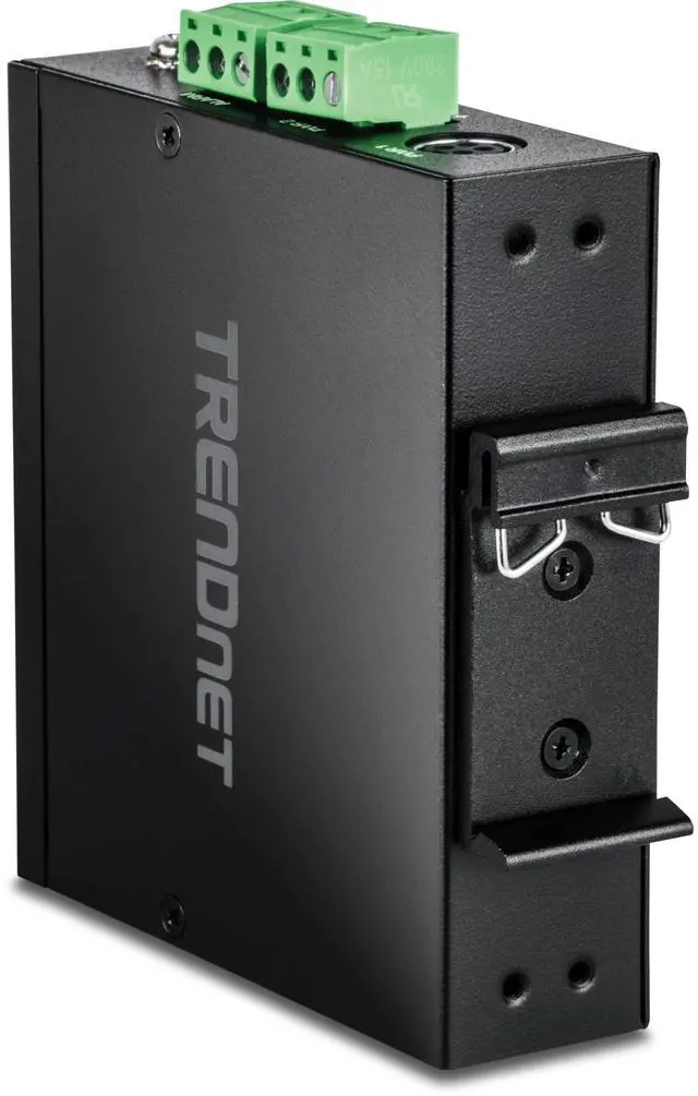 Alt view image 20 of 20 - TRENDnet 5-Port Hardened Industrial Gigabit DIN-Rail Switch, TI-G51SC