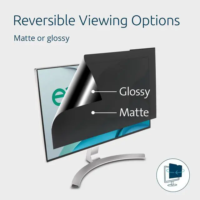 Alt view image 4 of 7 - Kensington EQ Privacy Screen Filter for Monitors 23.8" 16:9