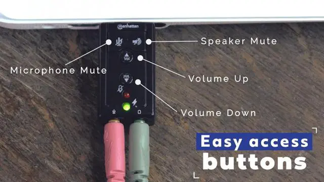 Alt view image 14 of 17 - USB-A SOUND ADAPTER 3.5MM-