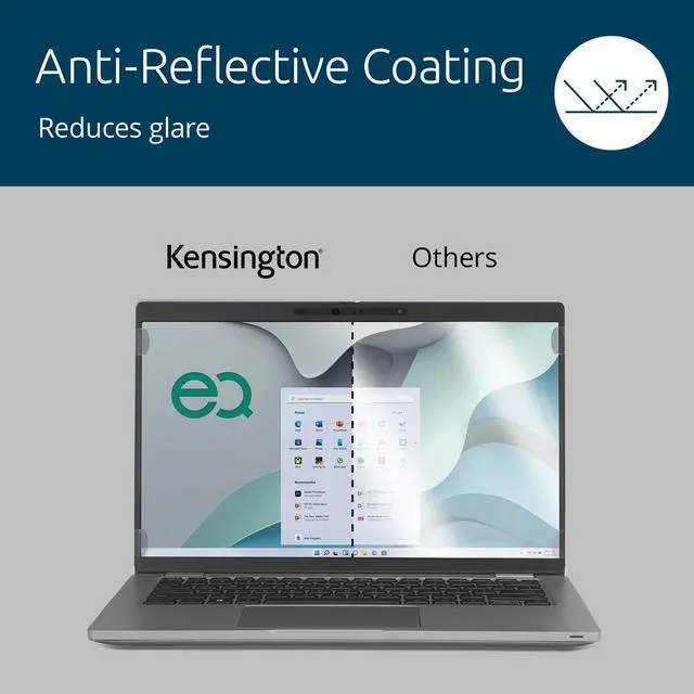 Alt view image 4 of 15 - Kensington EQ Privacy Screen Filter for Laptops 16.0" 16:10
