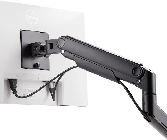 Alt view image 8 of 10 - StarTech Monitor Desk Mount for up to 49in 32:9 Ultrawide Curved Screens, Mechanical Spring Arm, C-Clamp/Grommet, Tool-Less Adjustment, Max 44lb/20kg - H1M1AG1-MONITOR-ARM