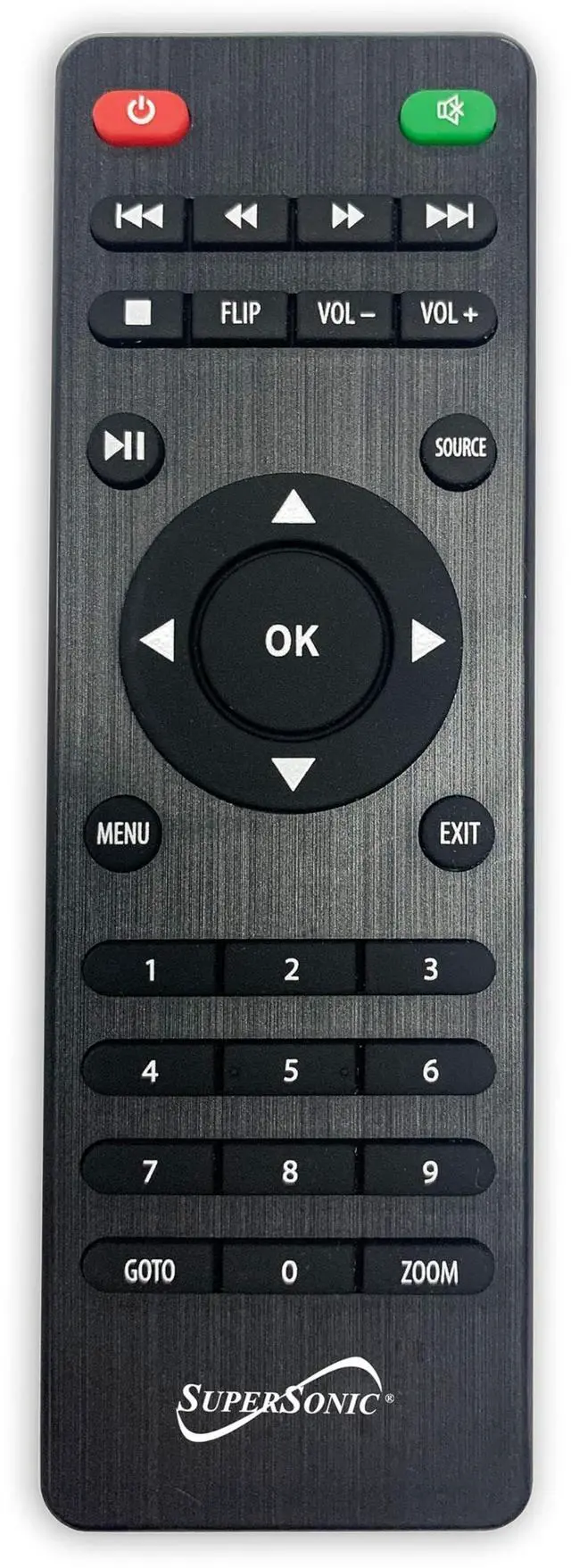 Alt view image 12 of 13 - Superesonic SC-82P Home Theater Projector with Bluetooth