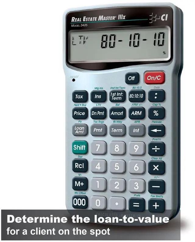 Alt view image 15 of 18 - Calculated Industries Real Estate Master 3405