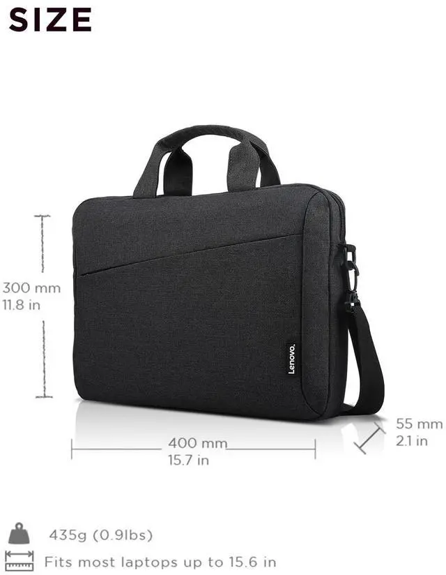 Alt view image 20 of 20 - Lenovo 16-inch Laptop Topload T210 Black (ECO)