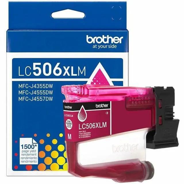 Main image of Brother Genuine LC506XLM High Yield Magenta Ink Cartridge