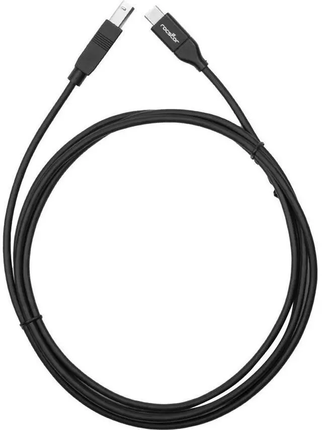 Alt view image 3 of 3 - Rocstor Premium USB-C to USB-B Cable Y10C276B1