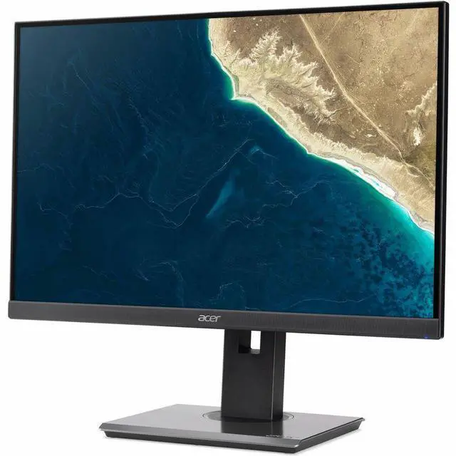 Alt view image 4 of 4 - Acer Vero B247W E5 24" Class WUXGA LED Monitor - 16:10 - Black - 24" Viewable - In-plane Switching (IPS) Technology - LED Backlight - 1920 x 1200 - 16.7 Million Colors - Adaptive Sync - 300