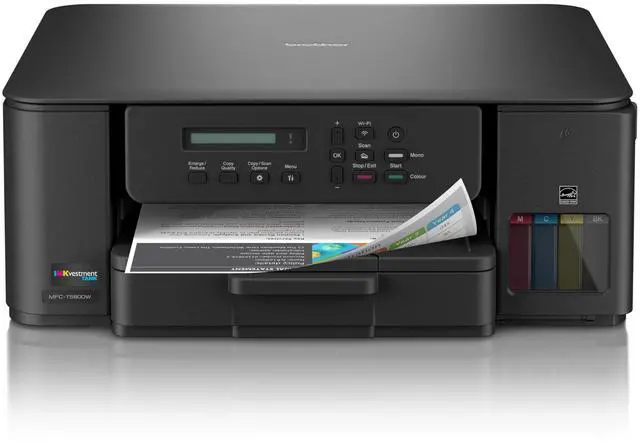 Alt view image 6 of 7 - Brother INKvestment Tank 580 Wireless Color Inkjet All-in-One Printer | Includes up to 3 Years of Ink in-Box (MFC-T580DW