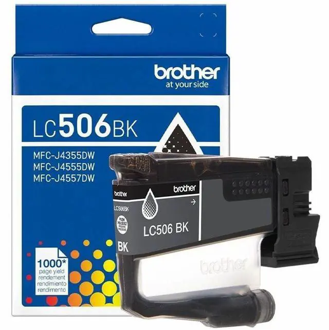 Main image of Brother Genuine LC506BK Standard Yield Black Ink Cartridge