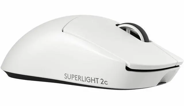 Main image of Logitech G PRO X SUPERLIGHT 2c wireless gaming mouse 51 g pro-grade compact mouse with 5 programmable buttons USB-C charging 44K DPI sensor up to 8 kHz polling for PC/Mac White 910007528