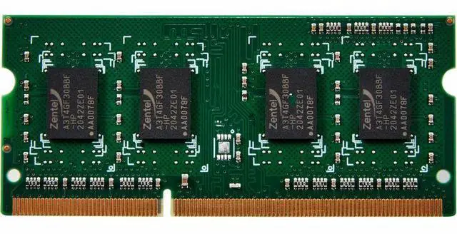 Alt view image 2 of 2 - HP 4GB DDR3L SDRAM Memory Module - For Printer - 4 GB - DDR3-1866/PC3L-14900 DDR3L SDRAM - 933 MHz - 204-pin - DIMM