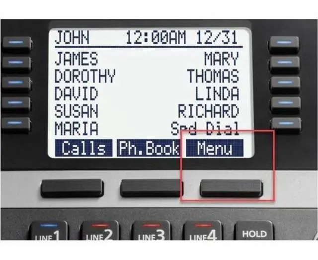 Alt view image 7 of 7 - Panasonic Office Phone, Corded Base Station 4-Lines Expandable with Up to 10