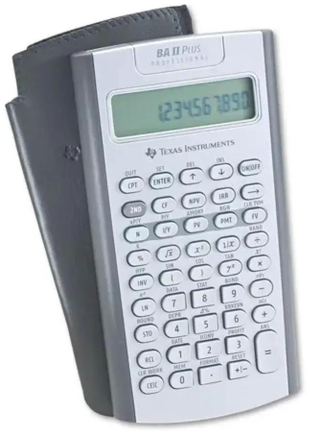 Main image of Texas Instruments BA II Plus Professional Calculator 10 Digit