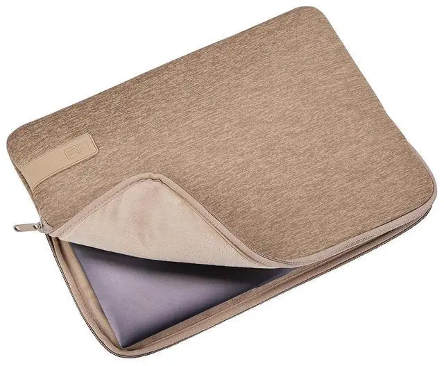 Alt view image 4 of 4 - Case Logic Reflect REFPC-114 Laptop Sleeve, Boulder Beige 3204961