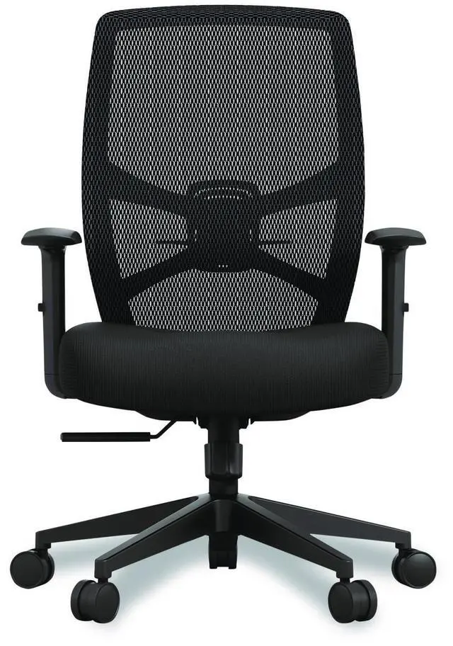 Main image of ProTask Executive Task Chair Supports Up to 275 lb 19.06" to 22.44" Seat Height Black Seat/Back Black Base TPPROTASKBLK