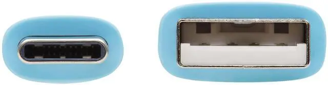 Alt view image 3 of 12 - Tripp Lite Safe-IT USB-A to USB-C Antibacterial Cable, 6 ft U038AB-006-S-LB