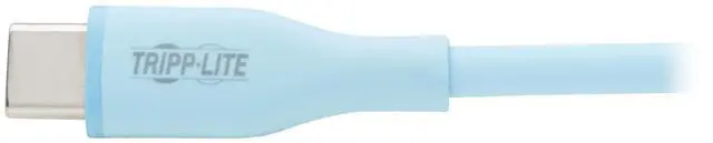 Alt view image 7 of 12 - Tripp Lite Safe-IT USB-A to USB-C Antibacterial Cable, 6 ft U038AB-006-S-LB