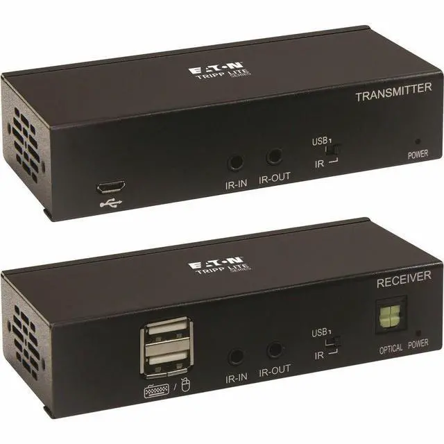 Main image of Eaton Tripp Lite Series DisplayPort over Cat6 Extender Kit Transmitter/Receiver 4K 60 Hz 4:4:4 Power over Cable 230 ft. 70 m TAA