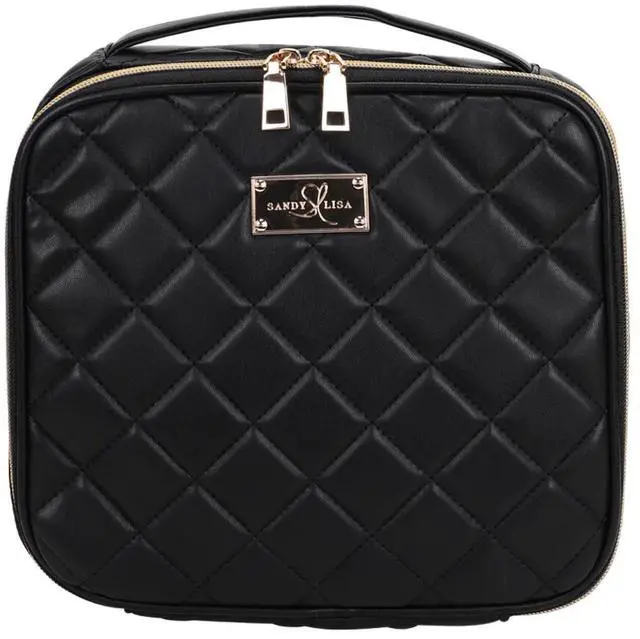 Main image of Sandy Lisa St. Tropez Makeup Bag, Black SLSTP-MKBK-10