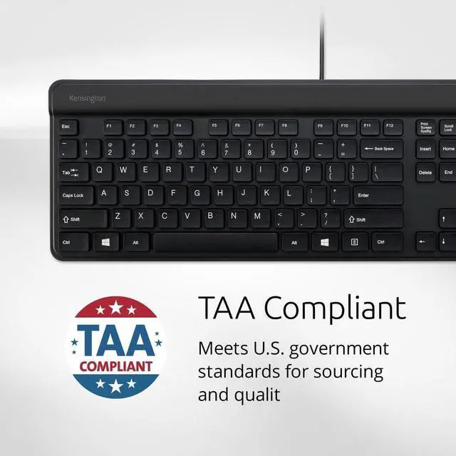 Alt view image 3 of 7 - Kensington Simple Solution KB201C Keyboard