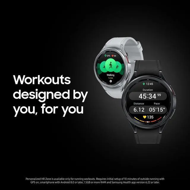 Alt view image 3 of 6 - Samsung Galaxy Watch6 Classic Bluetooth + 4G 47mm SMR965UZSAXAA