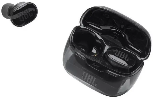 Alt view image 2 of 6 - JBL Tune Buds True Wireless Bluetooth Earbuds, Ghost Black