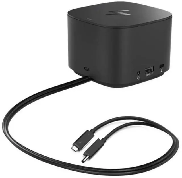 Alt view image 2 of 7 - HP 3TR87UT Thunderbolt Dock 230W G2 with Combo Cable