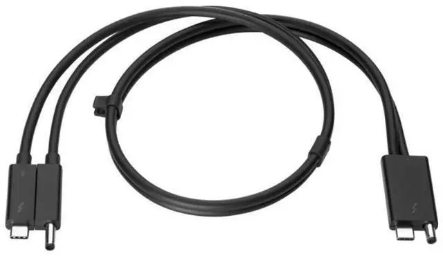 Alt view image 3 of 7 - HP 3TR87UT Thunderbolt Dock 230W G2 with Combo Cable