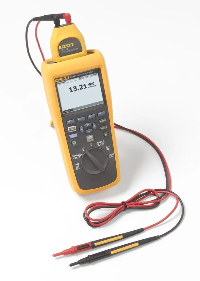Alt view image 5 of 6 - Fluke BT521 Battery Testing Device FLUKEBT521