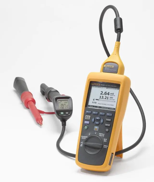 Alt view image 6 of 6 - Fluke BT521 Battery Testing Device FLUKEBT521