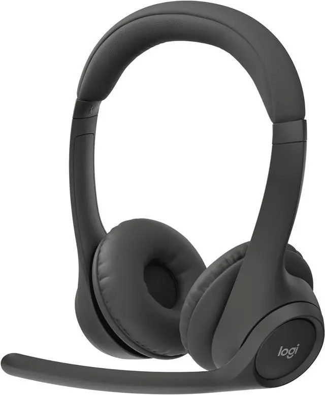 Main image of Logitech Zone 301 Wireless Headset with Noise-Canceling Microphone, Graphite