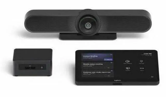Main image of Logitech Small Microsoft Teams Rooms with Tap + MeetUp + ASUS® NUC TAPMUPMSTASU2