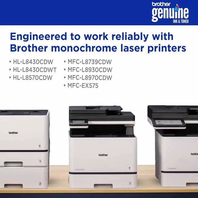 Alt view image 4 of 7 - Brother Genuine TN635XLC High Yield Cyan Toner Cartridge, 1 Pack