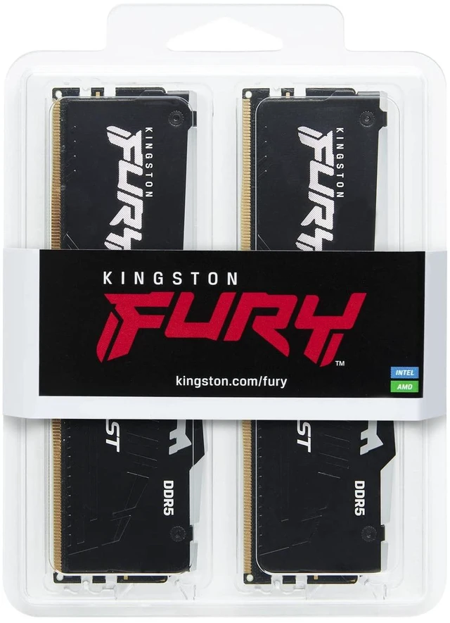 Alt view image 4 of 6 - Kingston FURY Beast 32GB 2 x 16GB DDR5 SDRAM Memory Kit