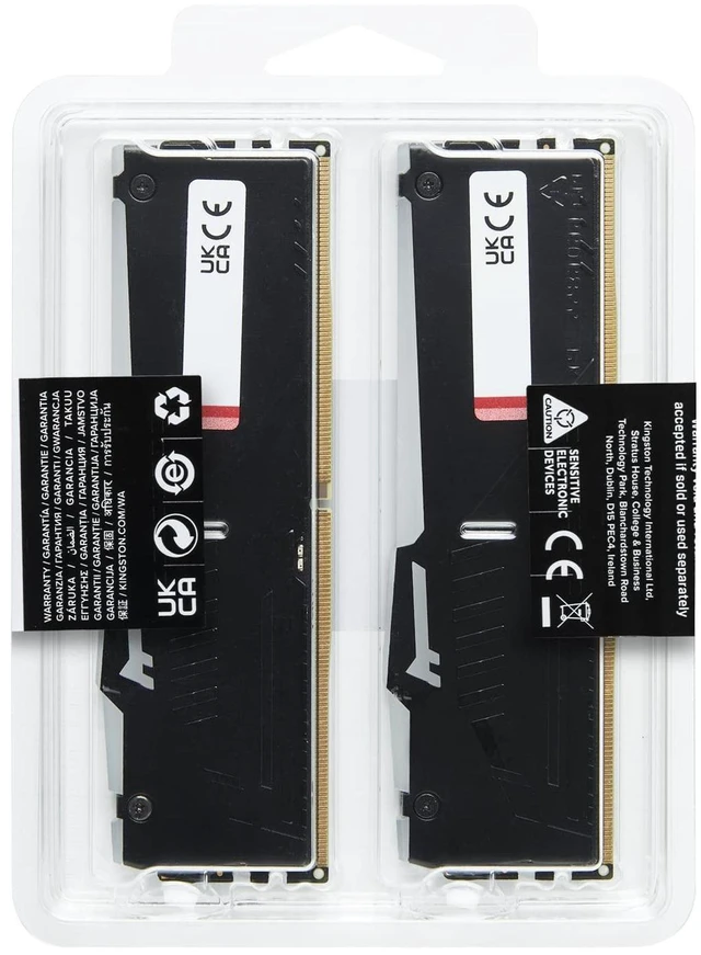 Alt view image 5 of 6 - Kingston FURY Beast 32GB 2 x 16GB DDR5 SDRAM Memory Kit