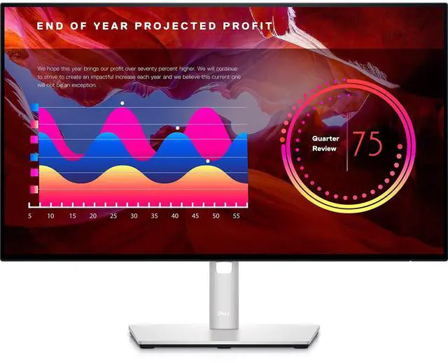 Alt view image 2 of 7 - DELL UltraSharp U2422H 24" FHD 1920x1080 60Hz LCD IPS Monitor