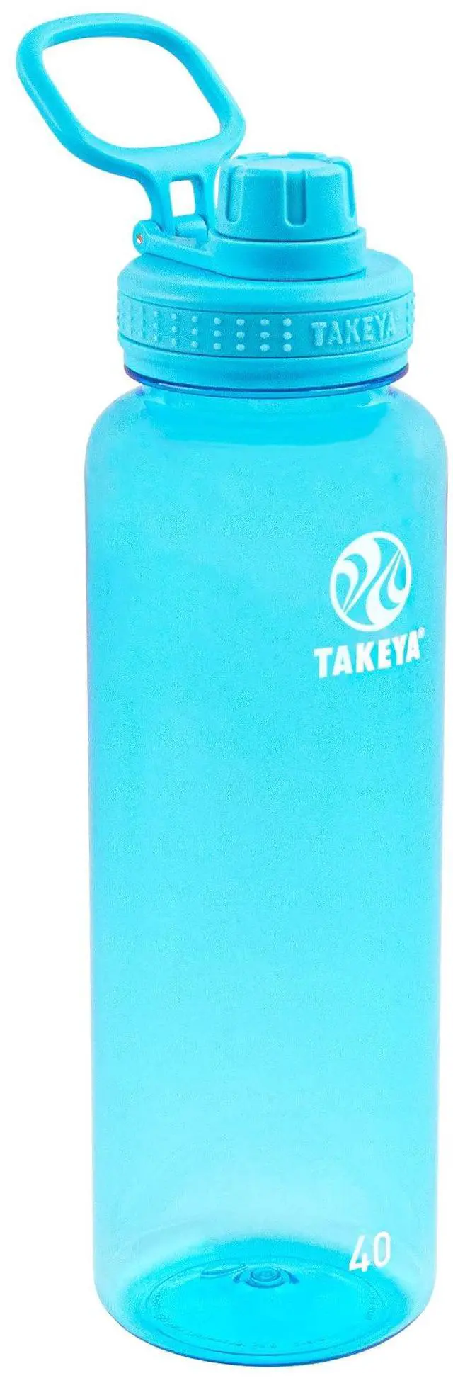 Main image of Tritan Plastic Water Bottle 40 oz Breezy Blue 50409