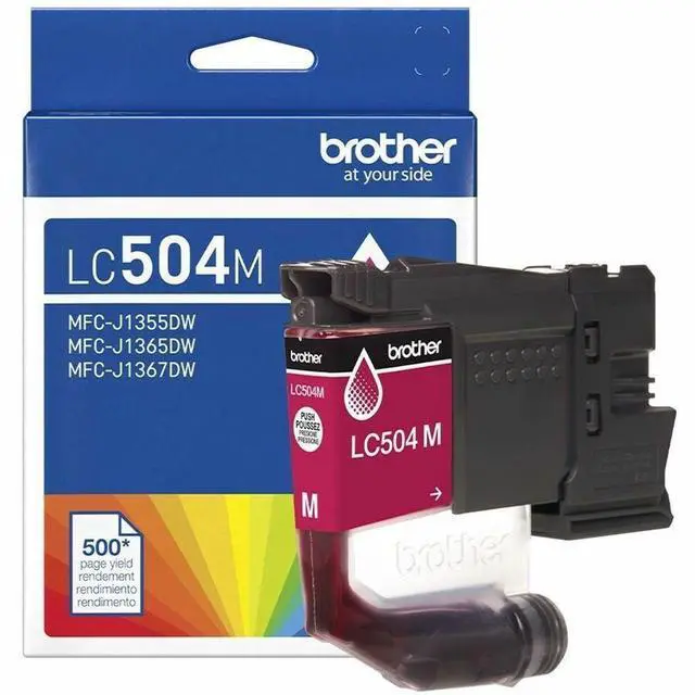 Main image of Brother Genuine LC504M Standard Yield Magenta Ink Cartridge