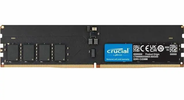 Main image of Crucial 32GB DDR5-6400 CUDIMM CT32G64C52CU5