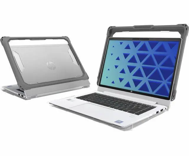 Main image of MAXCases Extreme Shell-FL3 Slide Case for HP Fortis G1m Chromebook 11.6" Clamshell MediaTek Processor Grey/Slide-On Top PC Bottom HPESFLG1MCGRY