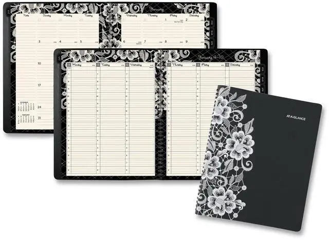 Main image of At-A-Glance Lacey Professional Weekly/Monthly Appointment Book 11x8.5 2026