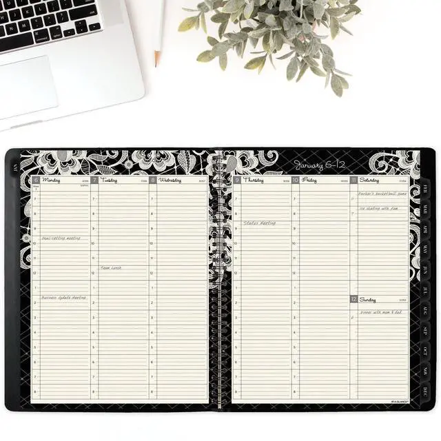 Alt view image 2 of 7 - At-A-Glance Lacey Professional Weekly/Monthly Appointment Book 11x8.5 2026
