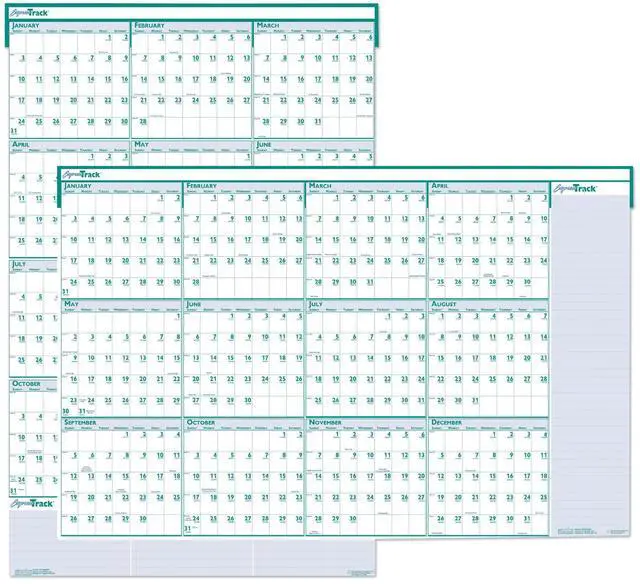 Main image of House of Doolittle Recycled Reversible/erasable Calendar 24 X 37 2026
