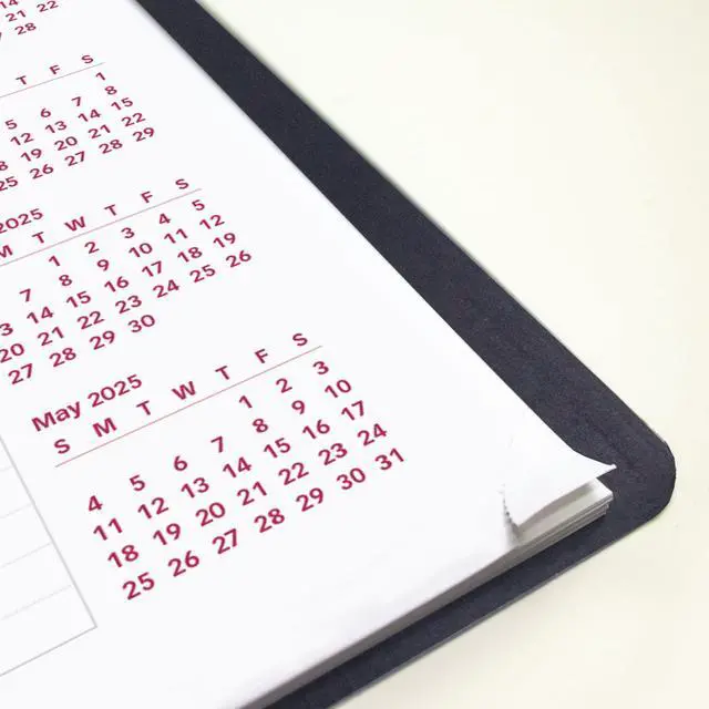 Alt view image 6 of 7 - Brownline Essential 14-Month Ruled Planner 11 x 8.5 Black 2026 CB1262BLK